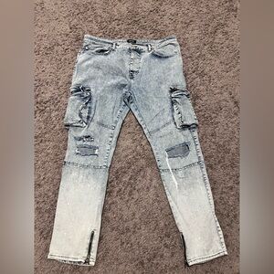 Boohoo Dark Wash Denim Jeans